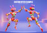 create custom stylized 3d creatures for games and VR